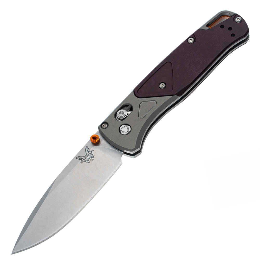 Benchmade 535-09 Bugout Aluminum &amp; Redstone Richlite 1