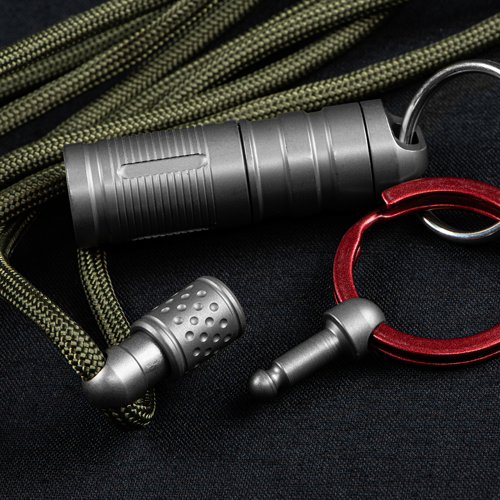 Титаниева закопчалка тип бърза връзка Maratac Kwik Release Titanium Coupler  4