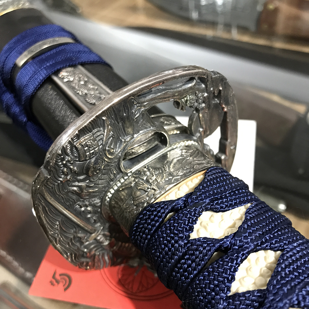 GLADIUS Wakizashi Kozuka Blue Handle 141131 5