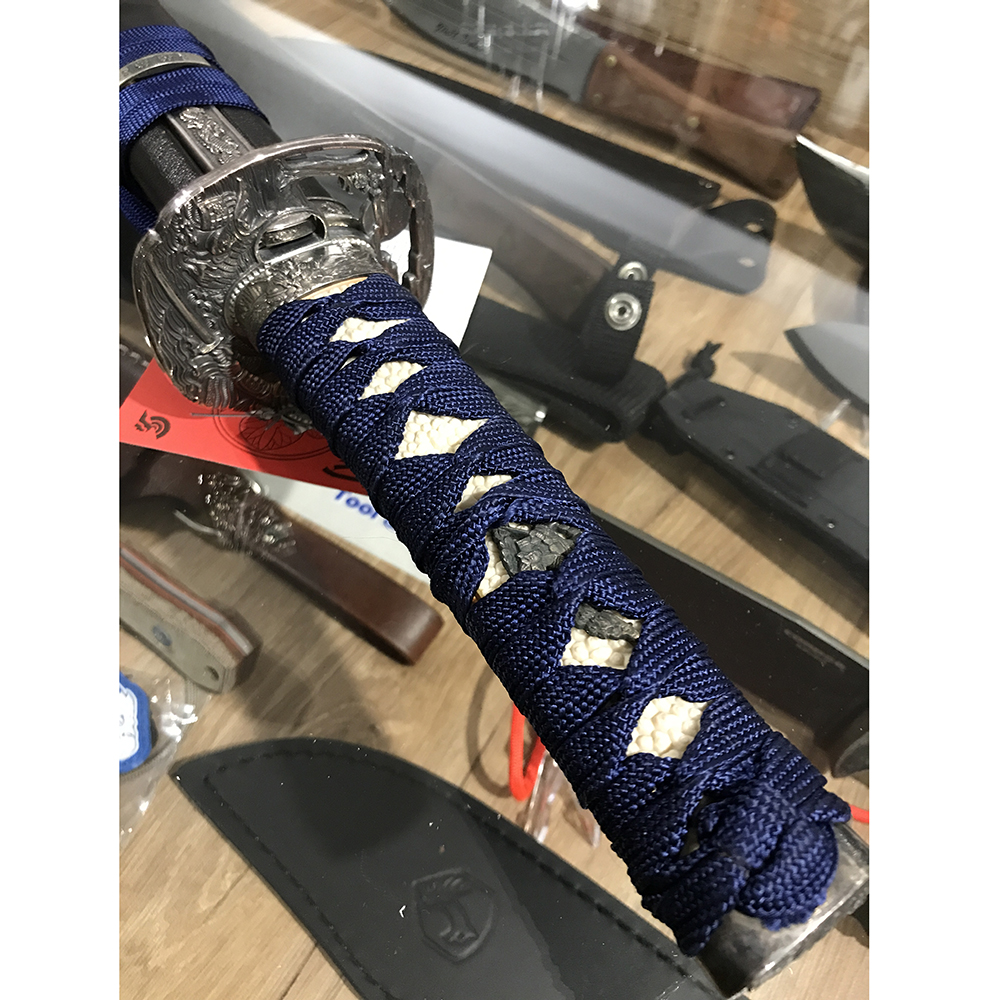 GLADIUS Wakizashi Kozuka Blue Handle 141131 6