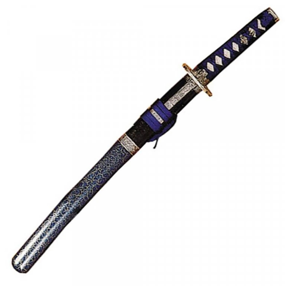 GLADIUS Wakizashi Kozuka Blue Handle 141131 10