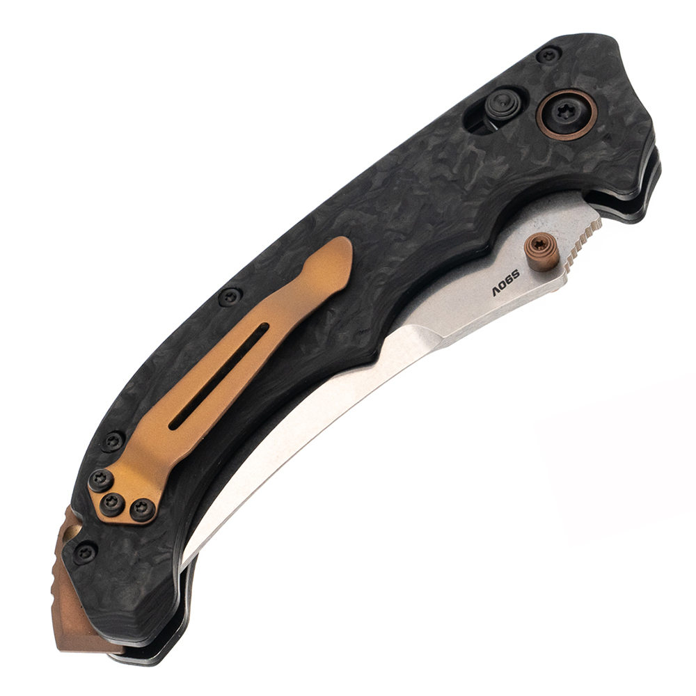 Benchmade 865-02 Mini Bedlam S90V Carbon Fiber 5