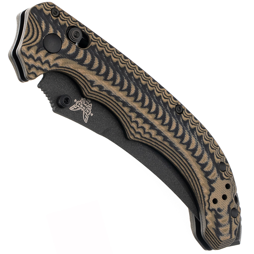 Benchmade 865BK-01 Mini Bedlam S90V Camo G10 4