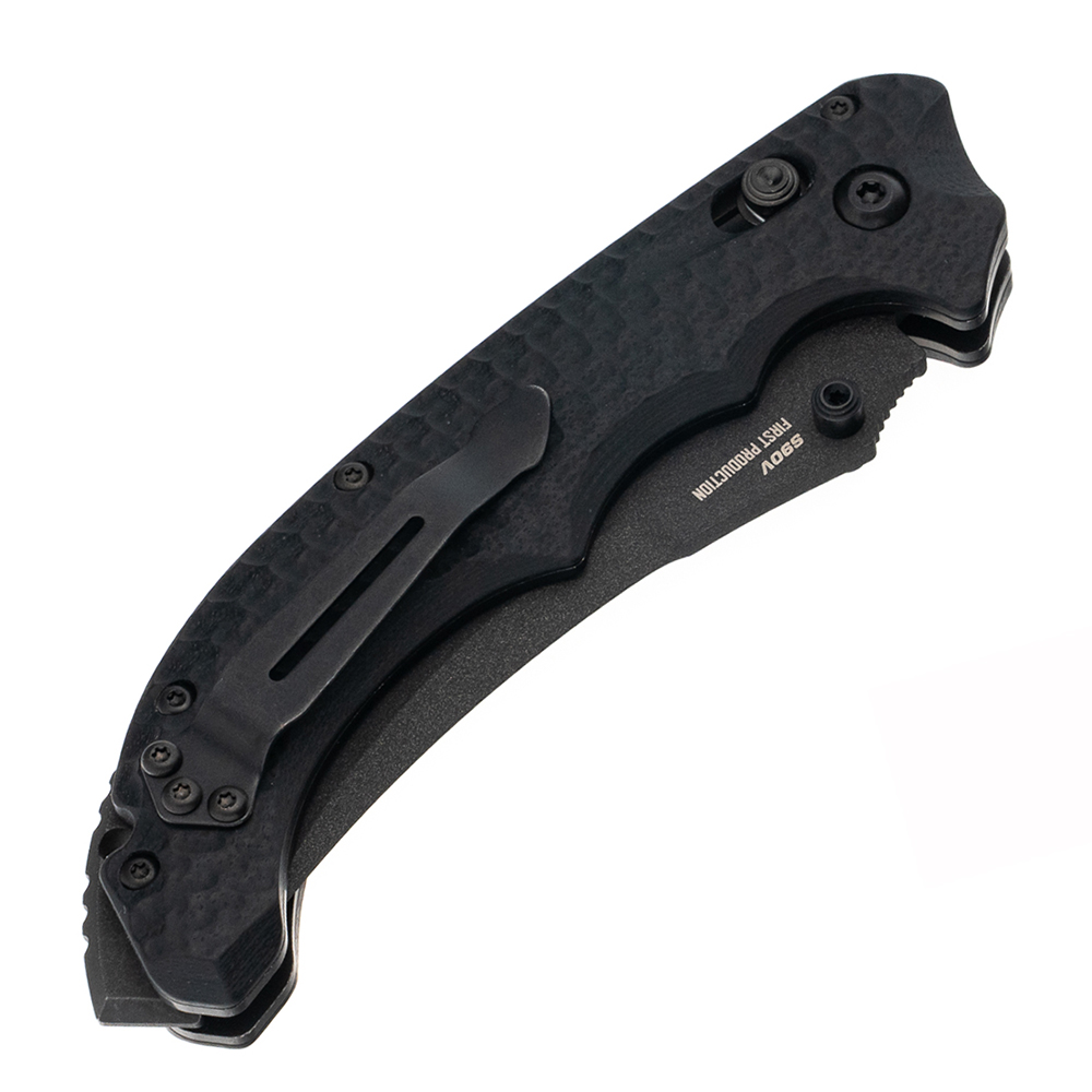 Benchmade 865SBK Mini Bedlam S90V Combo Black G10 5