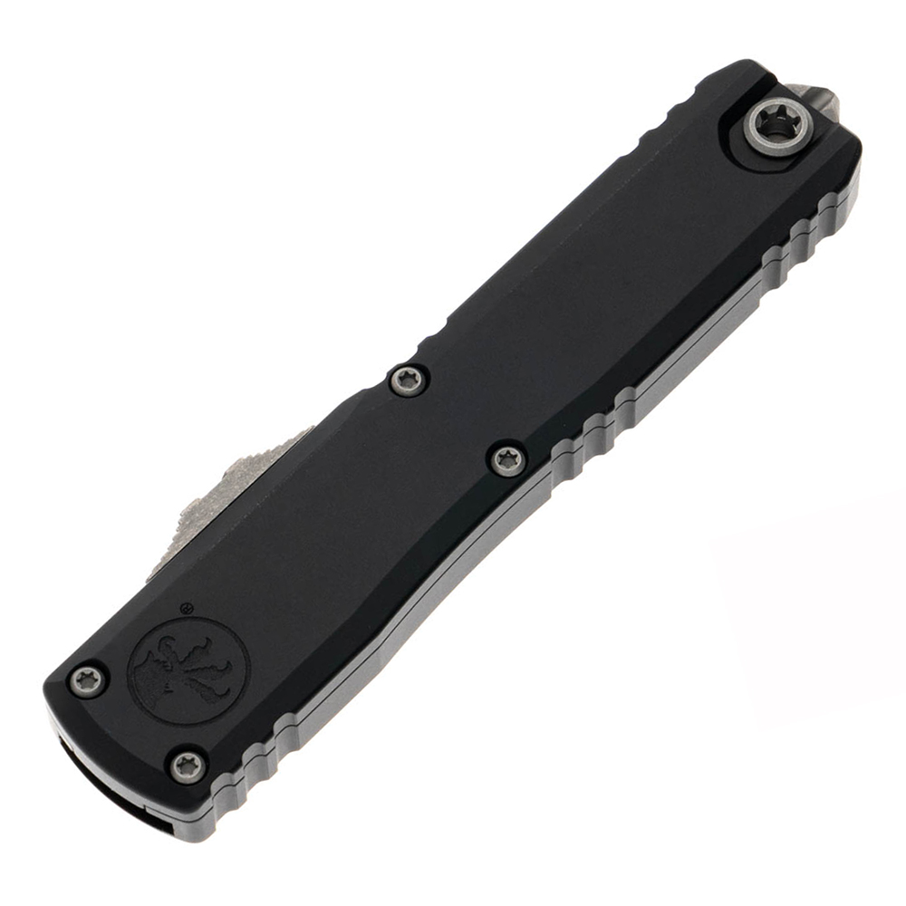 Microtech Ultratech Gen III ZBP Auto OTF Apocalyptic Plain Dagger Black Aluminum 1122-10AP 3