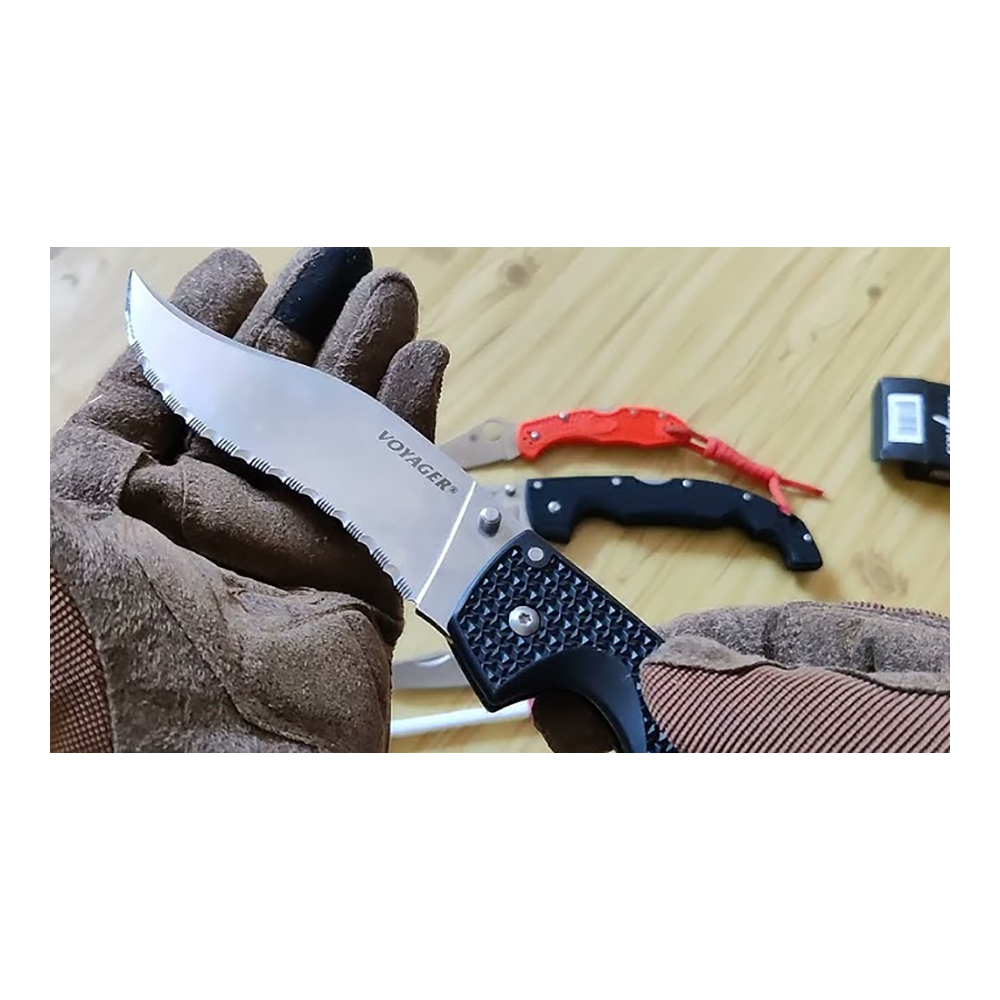 Cold Steel Voyager XL Vaquero Serrated 29AXVS 3