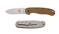 Esee Avispa Framelock Coyote Brown Satin D2 1301CB