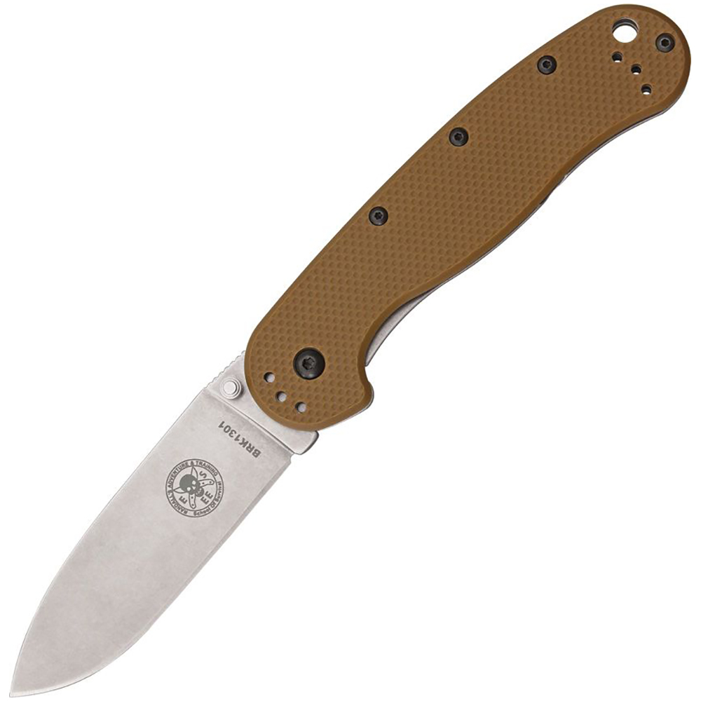 Esee Avispa Framelock Coyote Brown Satin D2 1301CB 1