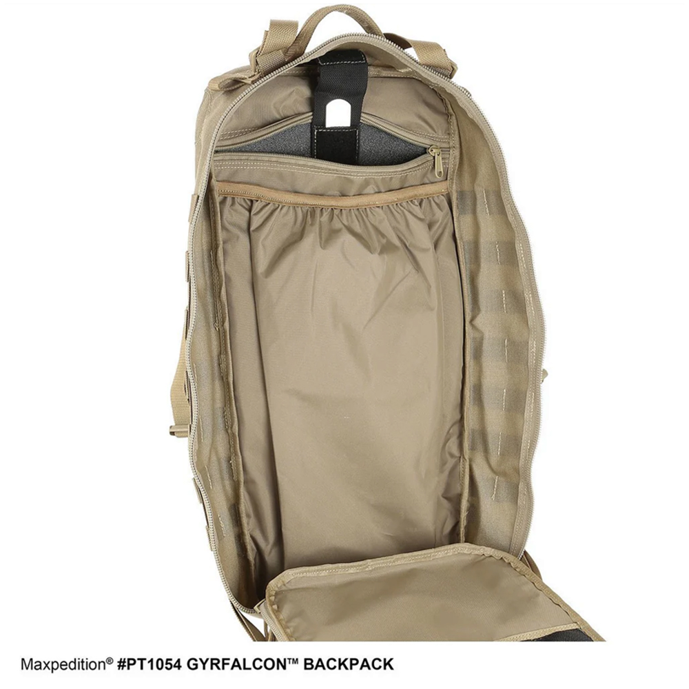 Maxpedition Gyrfalcon Backpack Black 36L 12