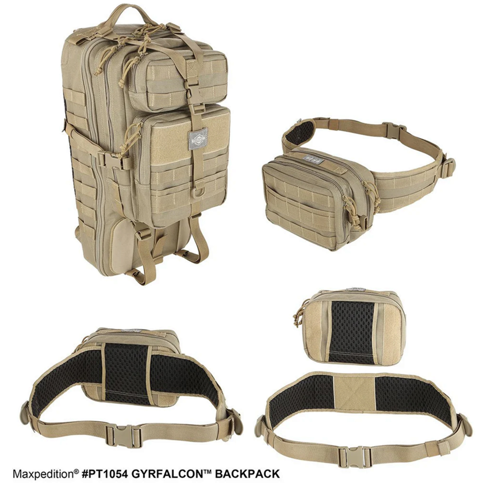 Maxpedition Gyrfalcon Backpack Black 36L 8