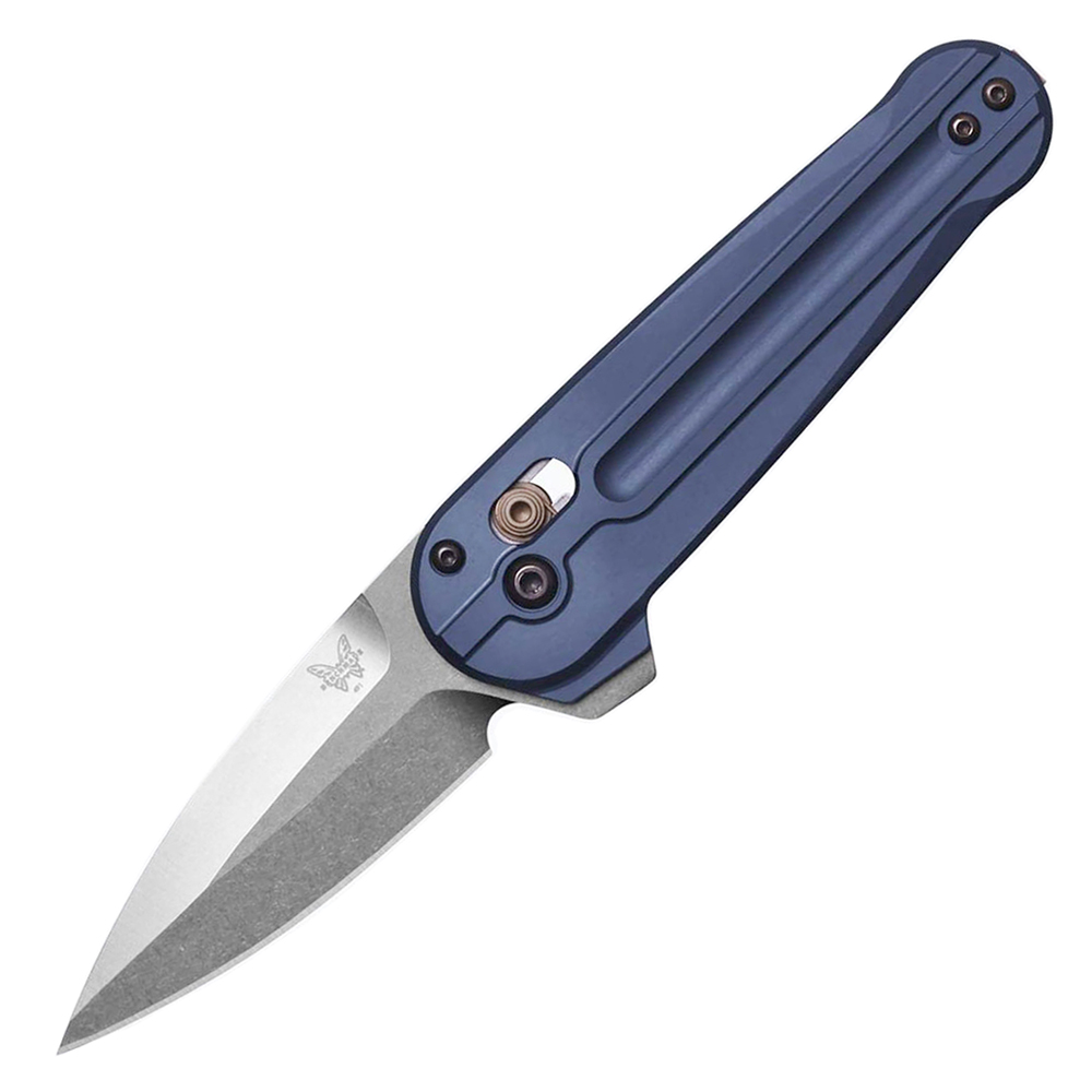 Benchmade 491 Lowden Crater Blue Aluminum M390 1