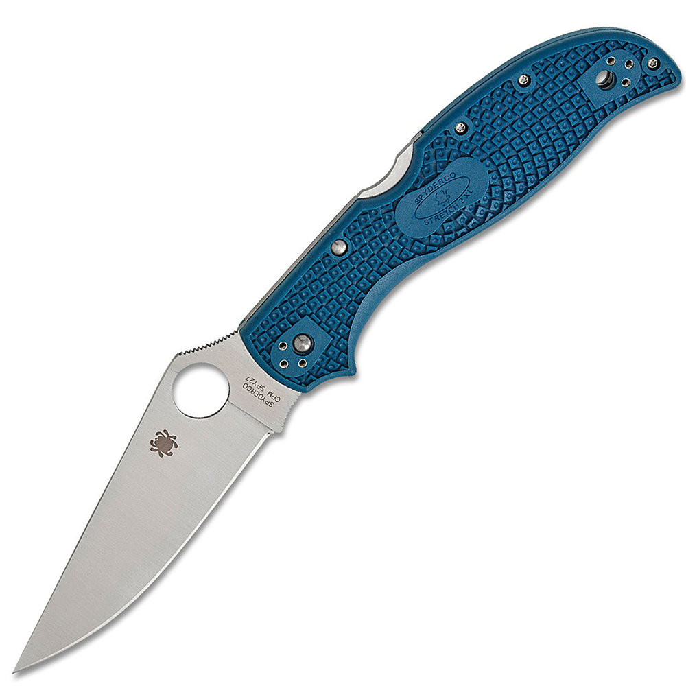 Spyderco Stretch 2 XL Lightweight CPM SPY27 C258PCBL Cobalt Blue FRN 1