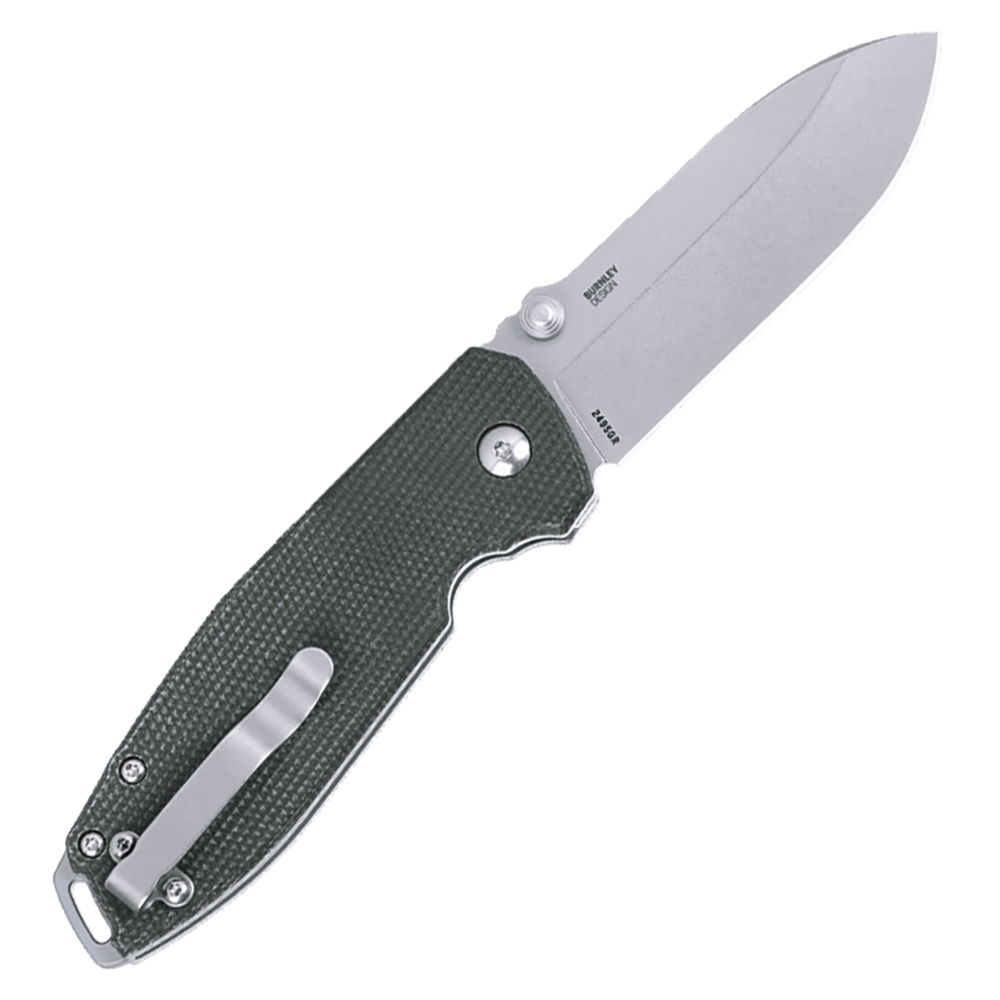 CRKT SQUID XM BUTTON LOCK GREEN 2495GR 2