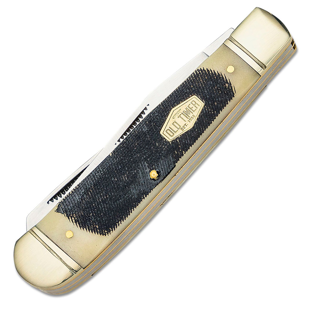 Old Timer FOLDING LARGE GUNSTOCK TRAPPER BONE 95OTB 3