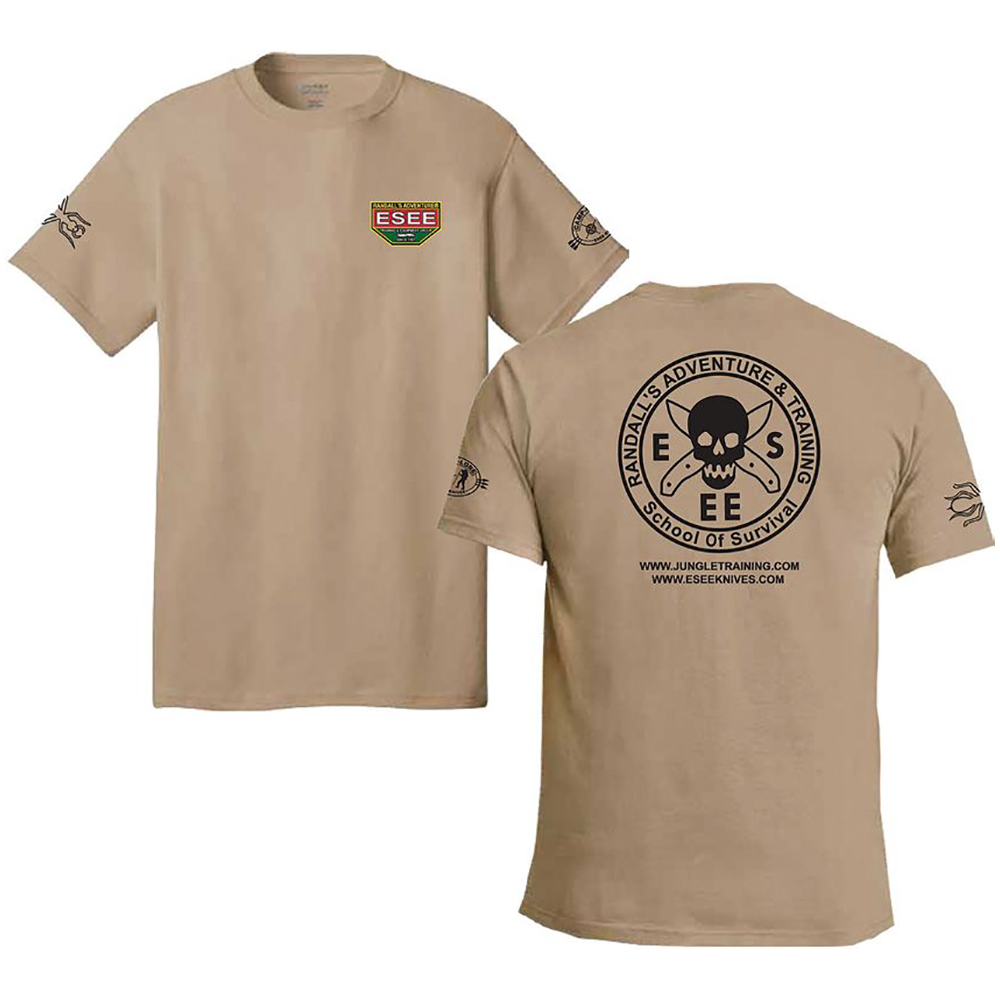 Тениска ESEE Training T-Shirt Brown 1