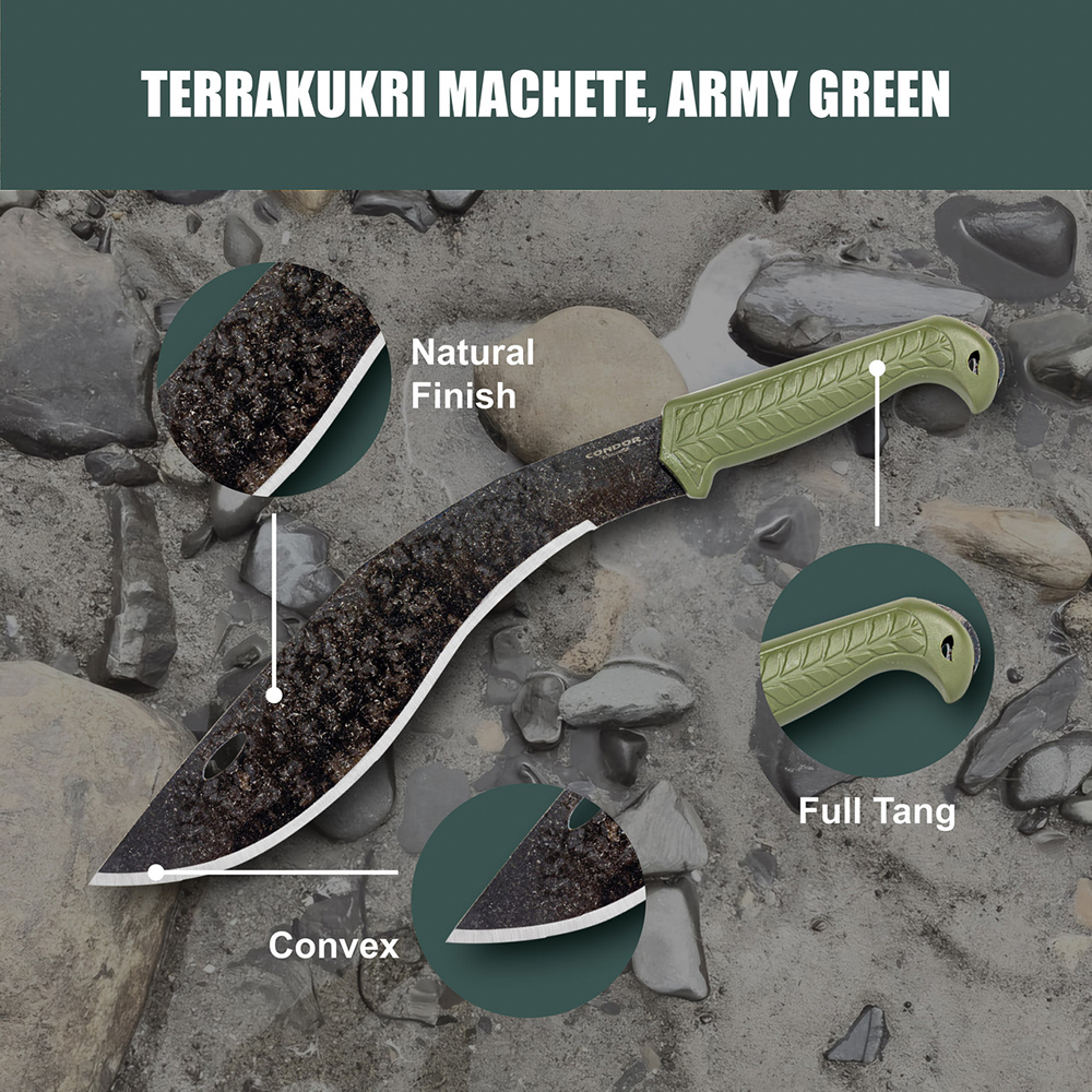 Condor TERRAKUKRI CTK2862-13AHC Army Green 2