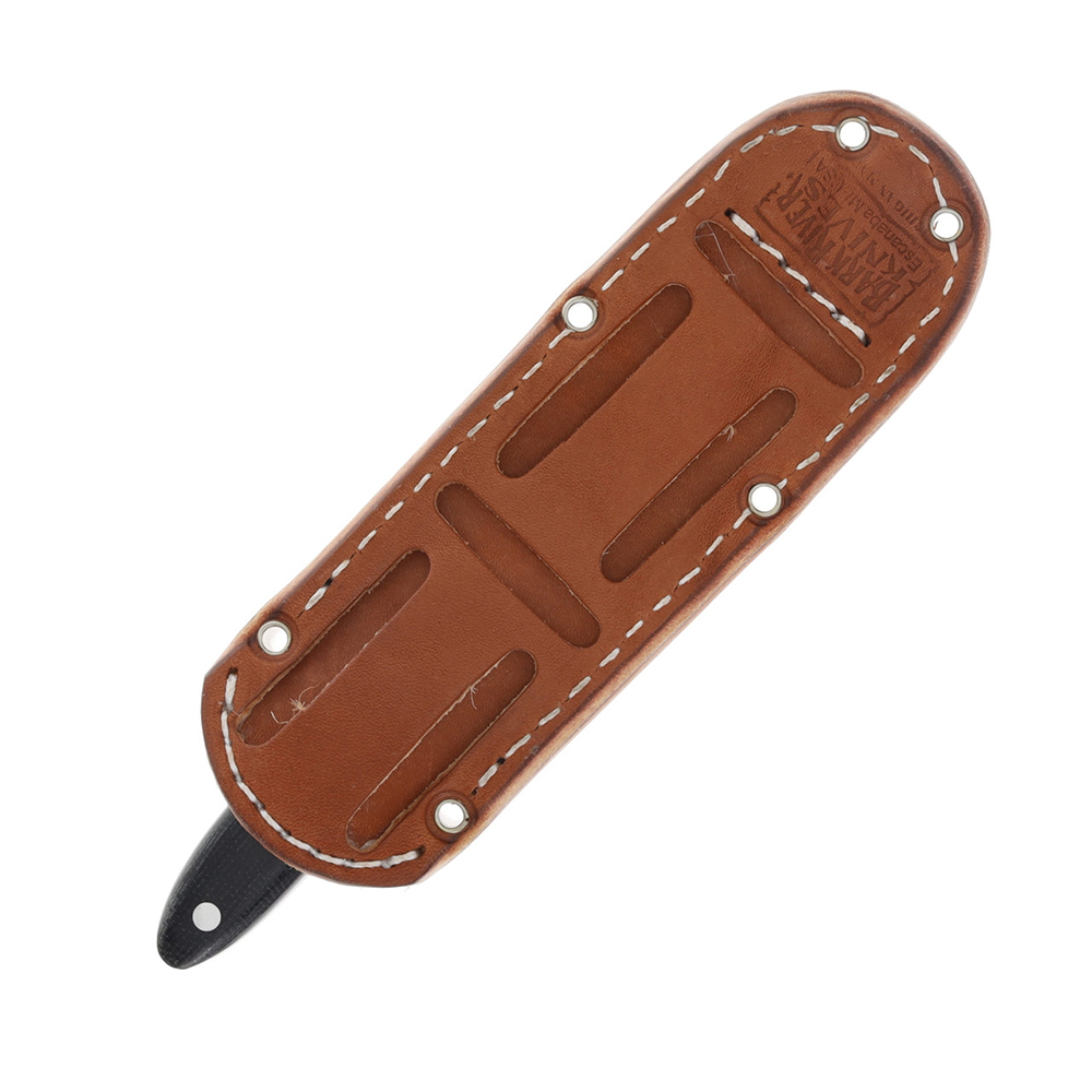 Bark River Bitter Root Caper Black Canvas Micarta BA99253MBC 6