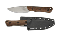 White River Brave CPM-MagnaCut Stonewashed Drop Point Natural Burlap Micarta WRSS-BRV-BNA