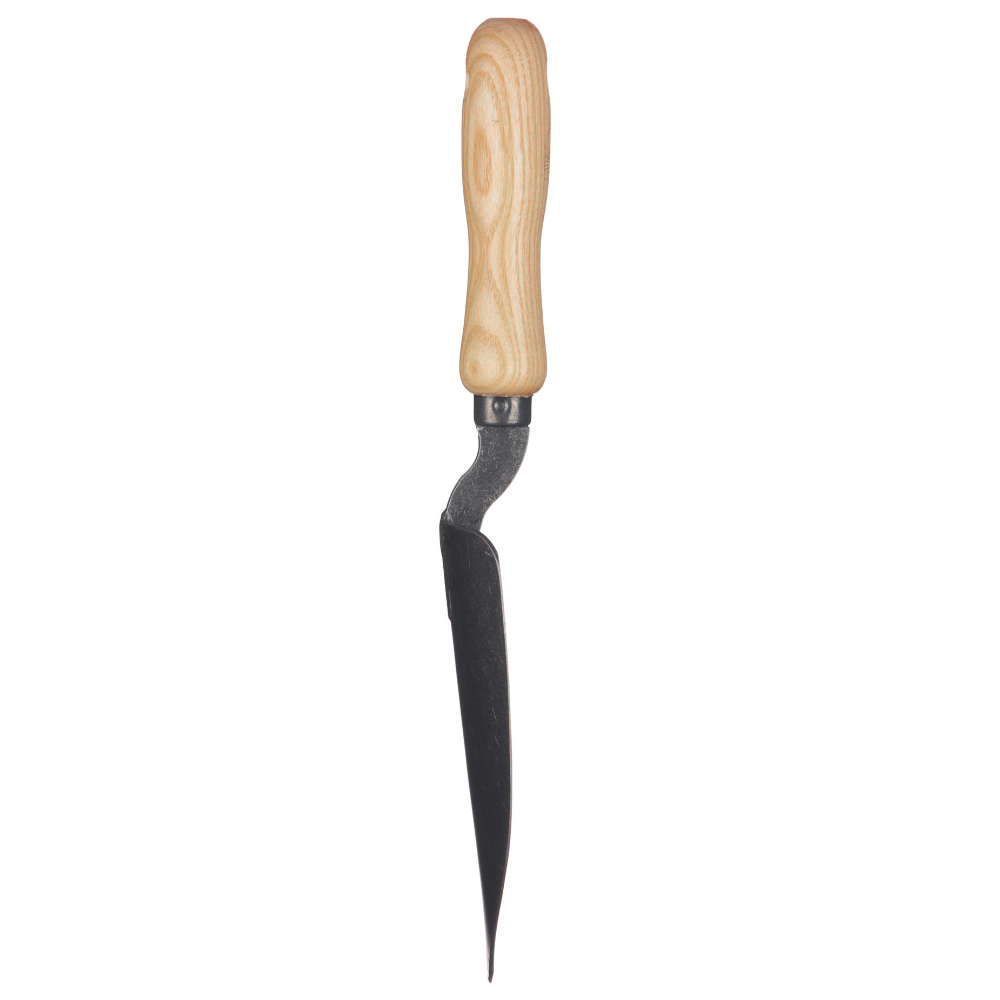 Кована сератирана лопатка DeWit Serrated Trowel 'Welldone' with 14cm handle 3344 4