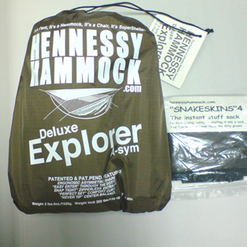Хамак с комарник и тента Hennessy Hammock Explorer Delux Asym Classic 2