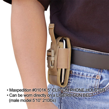 Maxpedition 5'' Clip On Phone Holster 6