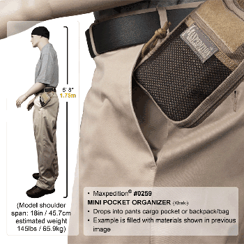 Maxpedition Mini Pocket Organizer 6