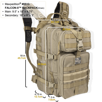 Maxpedition FALCON-II BACKPACK 3