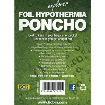 Emergency Poncho BCB 3