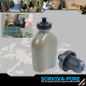 Бутилка с филтър за пречистване на вода Surviva-Pure Water Bottle 3