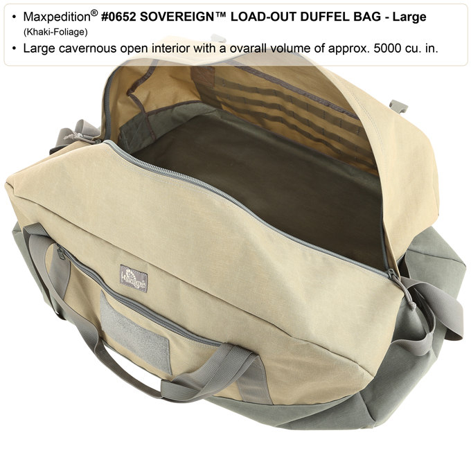 Maxpedition SOVEREIGN Load-Out Duffel Bag 12