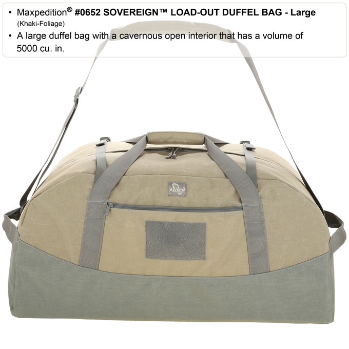Maxpedition SOVEREIGN Load-Out Duffel Bag 4