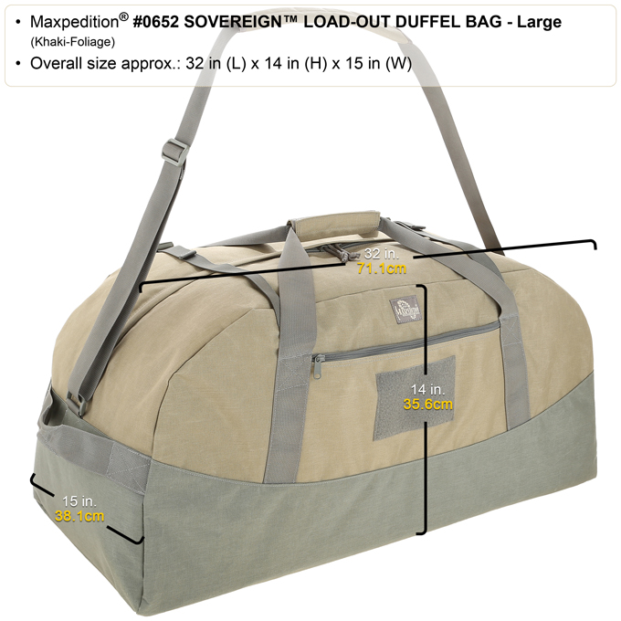 Maxpedition SOVEREIGN Load-Out Duffel Bag 5