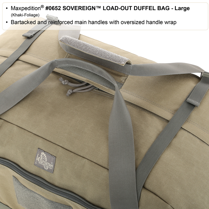Maxpedition SOVEREIGN Load-Out Duffel Bag 9