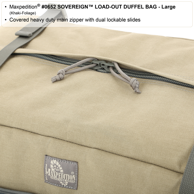 Maxpedition SOVEREIGN Load-Out Duffel Bag 10