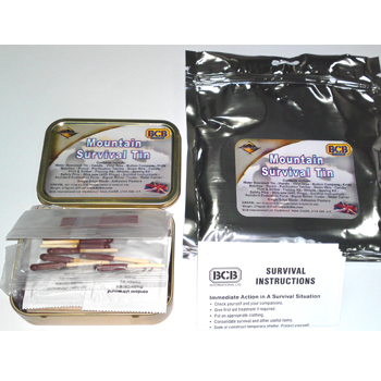 BCB Комплект за оцеляване  Mountain Survival Tin 4