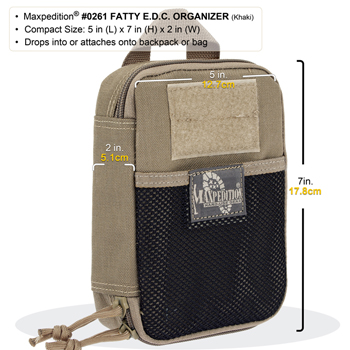 Maxpedition Fatty Pocket Organizer 3