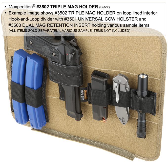 Maxpedition Triple Mag Holder 10