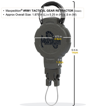 Maxpedition Tactical Gear Retractor RM1 2