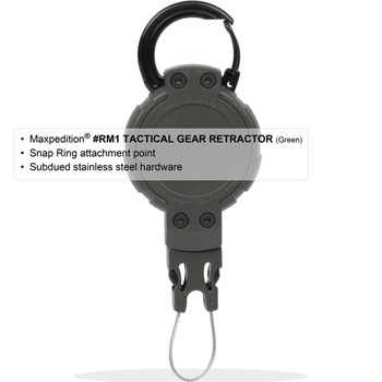 Maxpedition Tactical Gear Retractor RM1 3