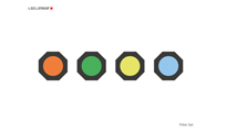 LED LENSER Цветни филтри 