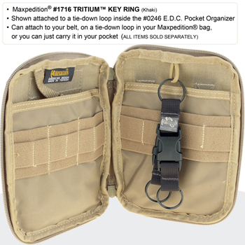 Maxpedition TRITIUM Key Ring 6