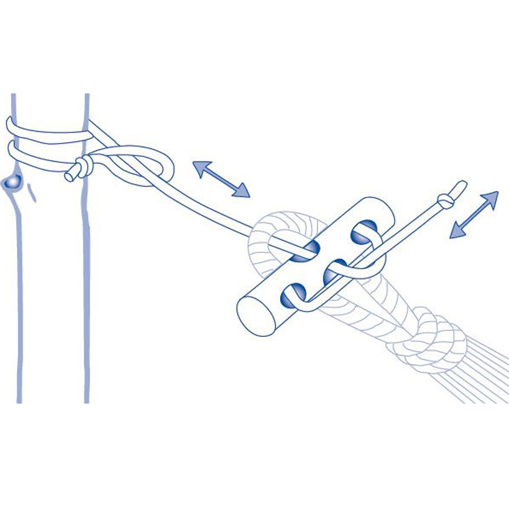 Закрепящи въжета с алуминиев щифт Amazonas Microrope 5
